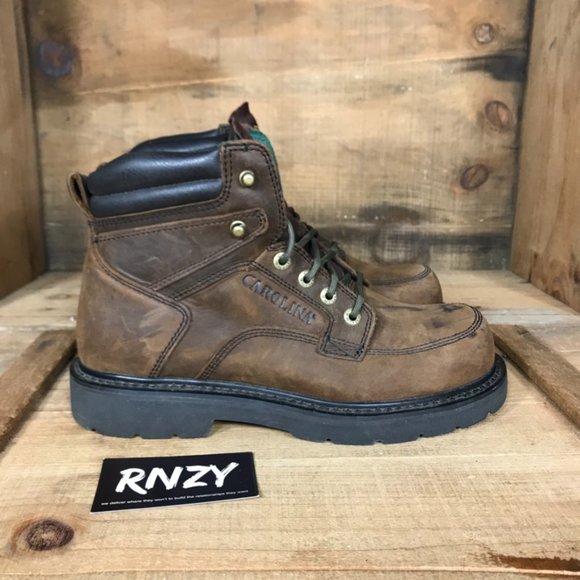 Carolina Other - Carolina Waterproof Brown Leather Steel Toe Boots